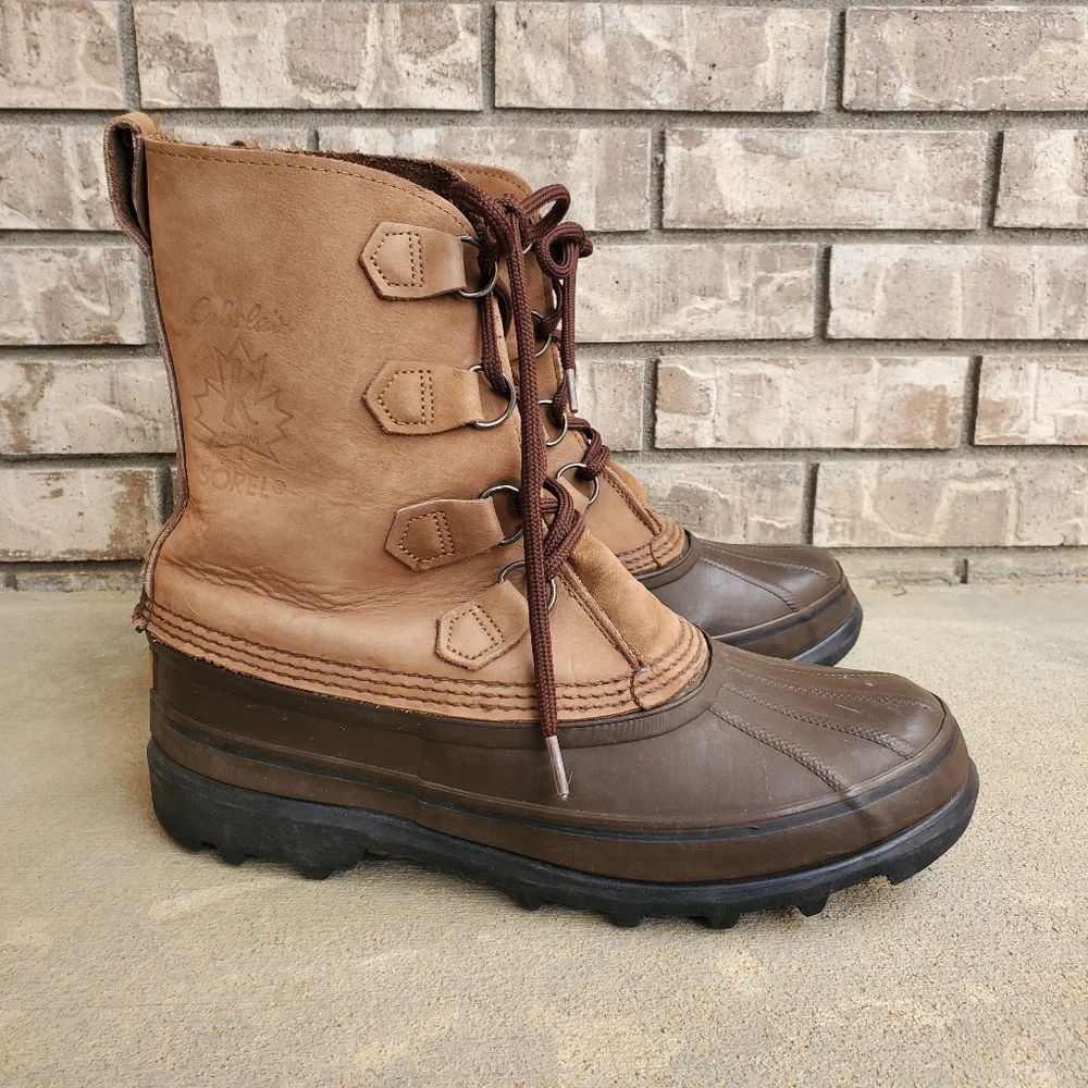 Sorel Cabela's Kaufman winter Men's boots snow leather duck